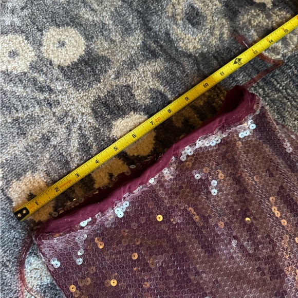 Rare London Sequin Column Sparkly Skirt - Picture 9 of 11